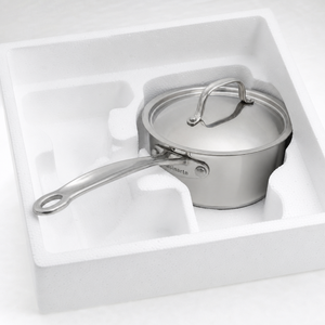 Wholesale Premium Stainless Steel Saucepan with Lid | Heavy Duty Milk <b>Pot</b> | <b>Induction</b> Compatible Cooking Sauce <b>Pot</b> | OEM Kitchen - Product Image 2
