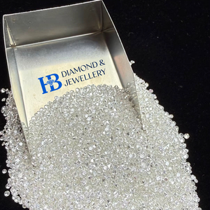 Diamantes Redondos Sueltos, Color Blanco D-E-F, Claridad VVS-VS, 0.80 a 3.00 MM, 100% Diamantes Cultivados en Laboratorio, Mejor Precio, Joyería, Cultivo en Laboratorio - Product Image 1