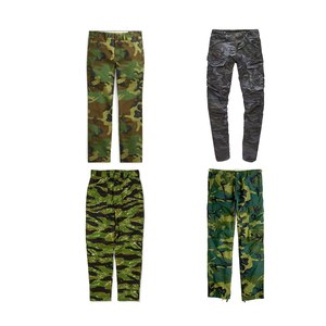 กางเกงคาร์โก้ผ้าฝ้ายคุณภาพพรีเมียมสำหรับผู้ชาย น้ำหนักเบา หลายกระเป๋า สวมใส่สบาย เป็นมิตรกับสิ่งแวดล้อม แห้งเร็ว รับทำโลโก้และแบรนด์ส่วนตัว - Product Image 5