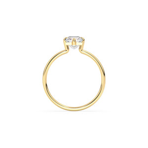 REYES 925 Sterling <b>Silver</b> GRA Certified Moissanite Engagement <b>Solitaire</b> <b>Rings</b> Sustainable Luxury Jewelry For Every Occasion - Product Image 6