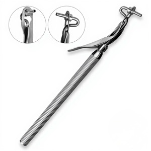 Portaamalgama de un solo extremo con punta cónica regular de 2.0mm, instrumento dental manual de restauración de acero inoxidable, herramienta profesional CE - Product Image 1