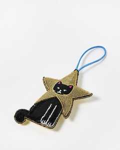 Adorno Navideño Colgante de Gato con Cuentas Hecho a Mano, Linda Decoración de Animal para Navidad - Product Image 1