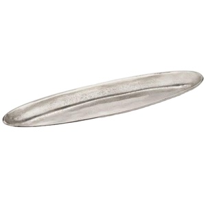 Aluminium Decorative Oval <b>Tray</b> For Snacks Cookie <b>Serve</b> Uses Cafe Supplies Metal <b>Trays</b> Decoration For Home Handmade <b>Tray</b> Latest - Product Image 1