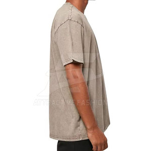T-shirt décontracté effet délavé au soleil avec texture lisse – Confortable et idéal pour le style de vie - Product Image 5