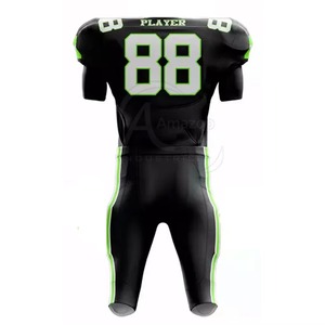 Venta al por Mayor de Camisetas de Fútbol Americano Personalizadas, 100% Poliéster, Verano, Alta Calidad, MOQ Bajo, Uniformes Deportivos en Línea - Product Image 2