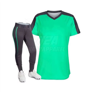 Softball Uniform Breathable Fabric Jersey And Pants Set For Practice And <b>Match</b> Wear Easy Style - Product Image 4