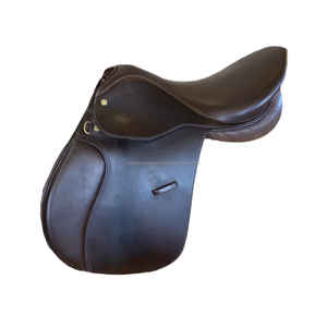 Reputado vendedor de origen indio de cuero de primera calidad Silla de doma estilo inglés opciones personalizables para montar a caballo - Product Image 1