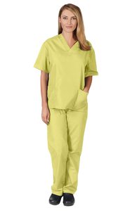 Pré-vente : Tenues médicales et uniformes d'hôpital unisexes – Ensemble veste d'infirmière à manches longues et combinaison de travail en coton respirant/confortable - Product Image 5