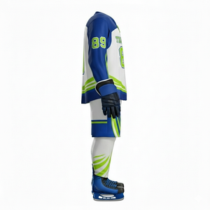 Jersey de Hockey sobre Hielo Personalizado 2026 OEM |   Tela de malla transpirable de secado rápido |   Fabricante de Uniformes de Hockey Sublimados para Equipos - Product Image 5
