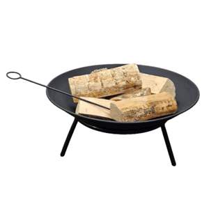 Brasero moderne en fer pour jardin extérieur, patio, brasero de barbecue robuste au gaz naturel 9999 BTU pour chauffage de jardin, camping, famille - Product Image 3