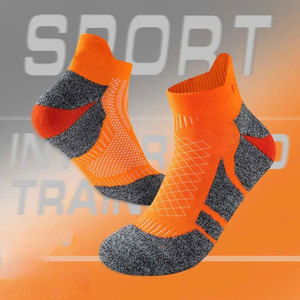 Marathon Running <b>Socks</b> Cushioned Ankle Low Cut for Men and Women Breathable <b>Moisture</b> Wicking Athletic Comfort Performance <b>Socks</b> - Product Image 3