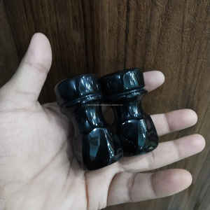 Manche de brosse à raser artisanal de qualité supérieure en véritable corne de buffle noir pour un toilettage de luxe au meilleur prix - Product Image 5