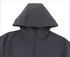 Veste coupe-vent unisexe personnalisée avec logo OEM ODM, imperméable, veste softshell pour l'extérieur - Product Image 3