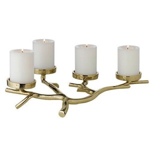 Candelabro de Aluminio Hecho a Mano con Diseño Moderno Único para una Decoración Impresionante - Product Image 4