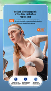 Cuffie Wireless a Conduzione Ossea di Marca Affidabile, Auricolari Sportivi Open-ear, Personalizzazione di Fabbrica - Product Image 4