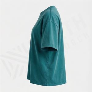 เสื้อยืดผ้าฝ้ายฤดูร้อนแบบขายส่งเป็นมิตรกับสิ่งแวดล้อมสำหรับผู้หญิง รับทำโลโก้ เสื้อลำลอง ผู้ผลิตจากโรงงาน บริการ OEM คุณภาพสูง - Product Image 3