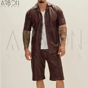 Shorts en cuir pour hommes adultes, modèle 2026, nouvelle collection, design unique, facile à porter, personnalisable, meilleur prix, meilleures ventes - Product Image 5