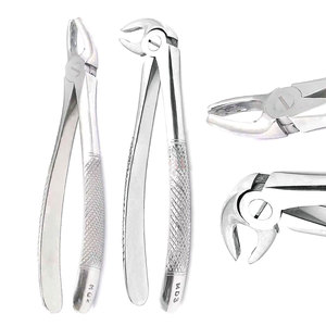 Juego de 2 Pinzas de Extracción Dental Manuales de Acero Inoxidable de Grado Alemán, Herramientas de Extracción de Alta Calidad con Certificación CE para Uso Oral - Product Image 3