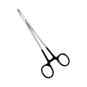Porte-aiguille dentaire avec crochet 14 cm, forceps orthodontique pour la pose de ligatures, pince manuelle - Product Image 5