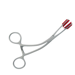 Ensemble d'instruments professionnels en acier inoxydable : Pinces à occlusion pour tubes, avec coussinets de protection en caoutchouc souple, pinces chirurgicales robustes, certifié CE - Product Image 6