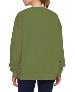 Sudaderas Personalizadas Estilo Ropa de Invierno 100% Algodón ODM Primavera Holgadas Cómodas Unisex para Mujer - Product Image 5