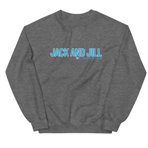 เสื้อสเวตเชิ้ตคอกลมลายโลโก้ Gray Jack and Jill of America แขนยาว สไตล์ลำลอง ใส่ได้ทุกเพศ เหมาะสำหรับใส่ในชีวิตประจำวัน - Product Image 1