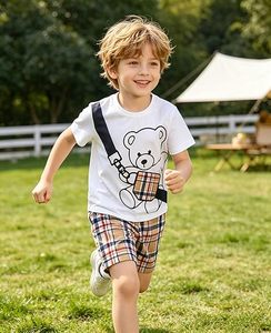 Conjunto de Camisa y Pantalones Cortos de Verano para Hombre, Traje Casual de Dos Piezas, Ligero y Transpirable, Venta al Por Mayor - Product Image 6