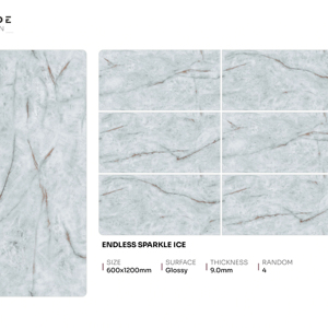 Carreaux de porcelaine brillants élégants pour l'exportation, taille 600x1200, grands carreaux pour les intérieurs de maisons et de bureaux - Product Image 1