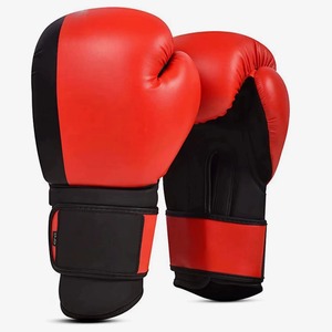 Guantes de Boxeo de Medio Dedo con Correa Larga para la Muñeca y Cierre de Velcro, Interior de Algodón y Gel, para Hombres y Mujeres - Equipo de Protección para Artes Marciales - Product Image 6
