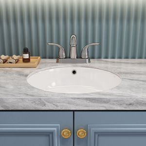 Bothwa 5.45 per la casa \ "con finitura cromata Rubinetto per lavandino da bagno a 2 maniglie certificato da CUPC rubinetti per il bagno e la doccia - Product Image 2