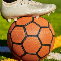 Ballon de football d'entraînement de haute qualité, premium, au toucher doux, durable et écologique pour les équipes de jeunes et les entraînements en extérieur