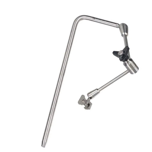 ML Angled Articulating Arm Rack <b>Clamp</b> Stainless Steel Manual Surgical Instrument System for Operating Room Support and Positioni - Product Image 2