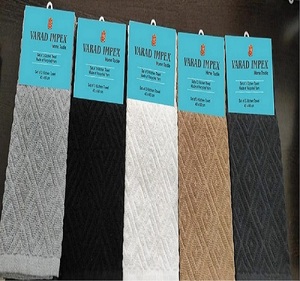 Cotton Terry Kitchen Dish <b>Towels</b> <b>Large</b> Size Checkered Cloths for Drying Utensils Cleaning Surfaces and Everyday Kitchen Tasks - Product Image 1