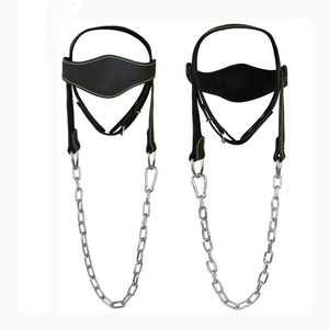 Arnés de Cabeza Ajustable para Levantamiento de Pesas, Correa de Ejercicio para Fortalecer el Cuello, Correa de Fitness de Cuero de Alta Calidad, Equipo de Gimnasio al por Mayor - Product Image 4