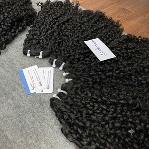 Extensiones de Cabello Humano Rizado Pixie de Moda, Trama a Máquina, Cabello Vietnamita Virgen, Doble Densidad, Sin Procesar - Product Image 3