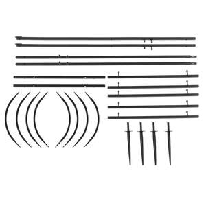 Flat Roof Wrought Iron Wedding Arch <b>Plant</b> Climbing <b>Frame</b> for Outdoor Decor - Product Image 4