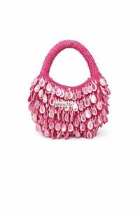 Sac à main de soirée perlé fait main pour femme, couleur personnalisée, pochette de fête, faible MOQ, vente en gros - Product Image 2