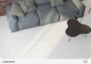 Azulejos de porcelana con acabado satinado de lujo, tamaño 600x1200, azulejos grandes para pisos y paredes, para sala de estar, cocina e interiores premium. - Product Image 2