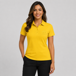 Polo personnalisé pour femme – Vêtement de mode en piqué léger, coupe confortable, coutures durables - Product Image 1