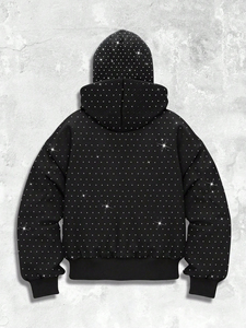 Sudadera con Pedrería para Hombre, Antibacteriana, de Alta Calidad, Antiarrugas, Material Suave y Sostenible, Precio Accesible - Product Image 4