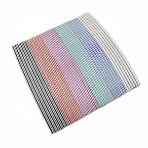 Zebra Professional 100 180 Kunststoff-Nagelfeile mit individuellem Logo, doppelseitiges Sandpapier-Design - Product Image 6