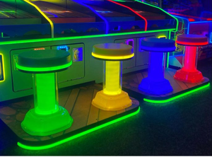 Derby Day Arcade Machine 4 Players Coin Operated 75 Inch Screen LED <b>Light</b> Interactive Ball Rolling Horse Racing Video Game - Product Image 4