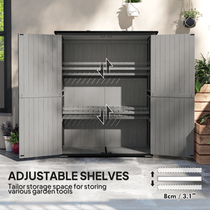 Grande Casetta da Giardino Moderna in PVC - Impermeabile ed Ecologica - Product Image 6