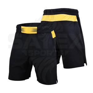 Pantalones Cortos de Lucha MMA Elásticos de Alta Calidad, Logotipo Personalizado, Pantalones Cortos de Boxeo Muay Thai, Ropa de Lucha Unisex - Product Image 4