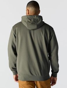 Sudadera con Capucha para Hombre, Corte Regular, Color Sólido, Estilo Casual Otoñal, con Logotipo en la Manga - Product Image 2