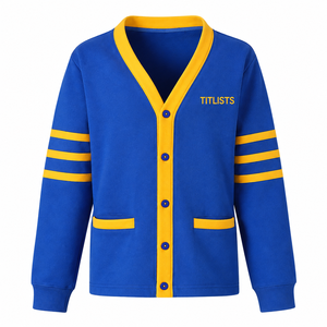 Pulls longs unisexes à col en V pour les fraternités, les sororités, les écoles, les collèges et les universités (B2B) - Product Image 1
