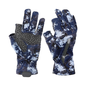Gants de pêche personnalisés avec logo, paume rembourrée, poignet flexible, production OEM en gros pour les pêcheurs et les distributeurs d'équipements de pêche - Product Image 1