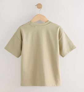 T-shirt uni à manches courtes pour homme, coton léger écologique, tissu en coton léger, tissu en bambou, 100 % coton - Product Image 3