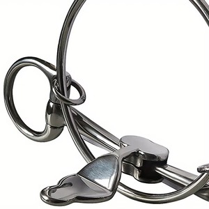 MARCO WEAR New Arrival Equestrian D-Ring Snaffle Horse <b>Bit</b> Professional Horse Riding Accessories Stainless Steel Training <b>Bit</b> - Product Image 3