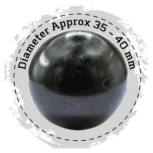 Vente en gros de sphère de tourmaline noire-boule de cristal de tourmaline polie-commande en gros d'orbe d'énergie de guérison - Product Image 2